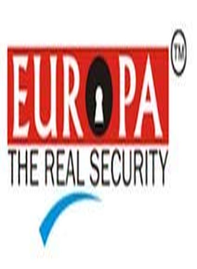 أوروبا قفل أسطواني يعمل بضغطة زر من نوع EUROPA Feather Touch C120SS مع 3 مفاتيح عادية، مخصص لغرف النوم فقط، لون فضي ساتان - Image 4